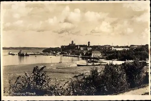 Ak Mürwik Flensburg in Schleswig Holstein, Teilansicht