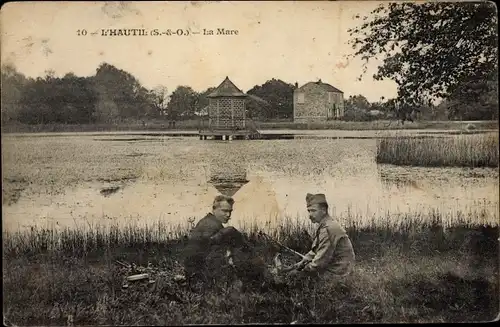 Ak L'Hautil Yvelines, La Mare