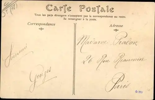 Ak Triel Yvelines, Vue sur Vaux