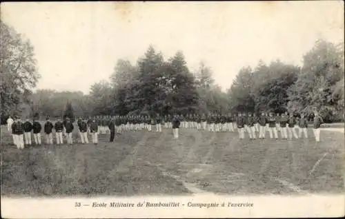 Ak Rambouillet Yvelines, Compagnie d l'exercice