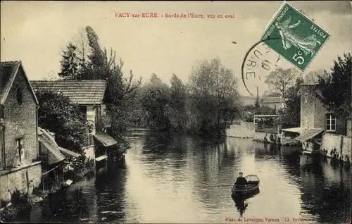 Ak Pacy sur Eure, Bords de l'Eure