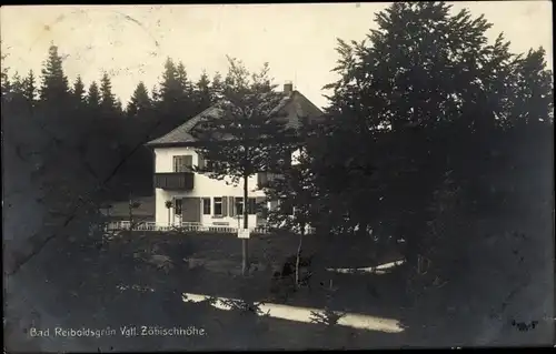 Foto Ak Bad Reiboldsgrün Auerbach Sachsen, Zöbischhöhe