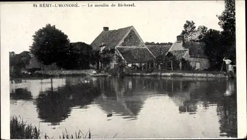 Ak Saint Remy l'Honore Yvelines, Le Moulin de Bicherel