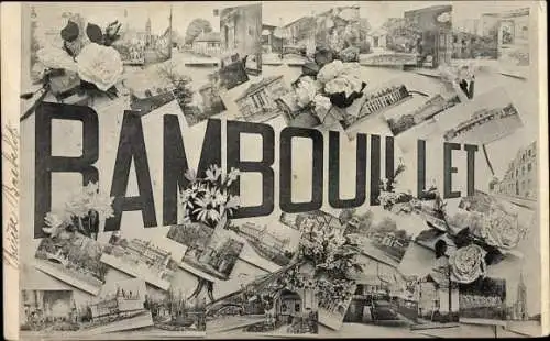 Ak Rambouillet Yvelines, Stadtansichten, Rosen