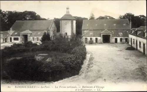 Ak Rambouillet Yvelines, Le Parc, La Ferme nationale