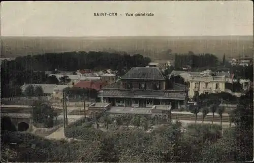 Ak Saint Cyr Yvelines, Vue generale