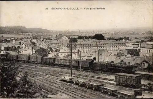 Ak Saint Cyr l'Ecole Yvelines, Vue panoramique
