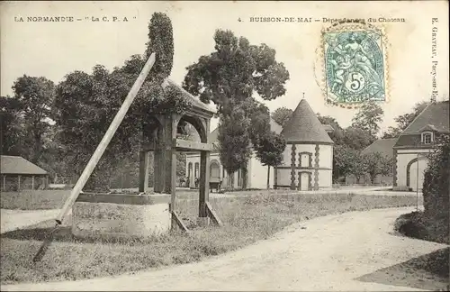 Ak Buisson de Mai Saint Aquilin de Pacy Eure, Chateau