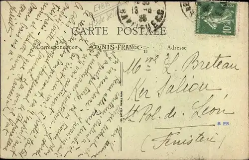 Ak Asnières sur Seine Hauts-de-Seine, La Grande Rue