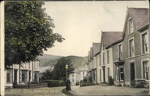 Ak Llanwrtyd Wells Wales, Station Road
