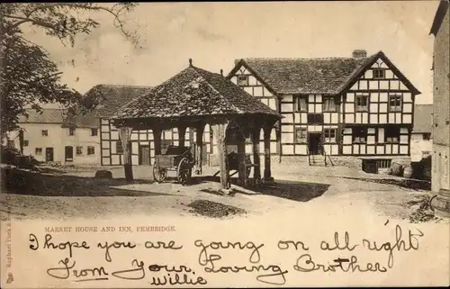 Ak Pembridge West Midlands, Market House and Inn