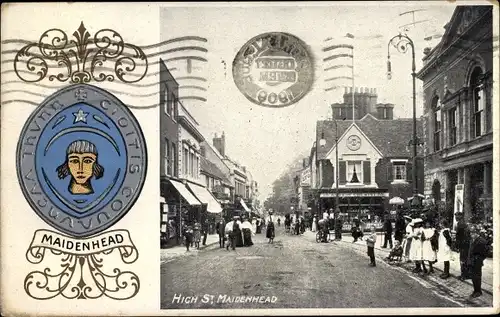 Ak Maidenhead South East England, High Street