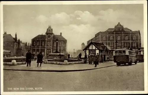 Ak Blyth North East England, The New Bus Stand
