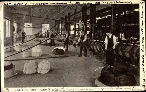 Ak Rochdale North West England, Splitting the Warp