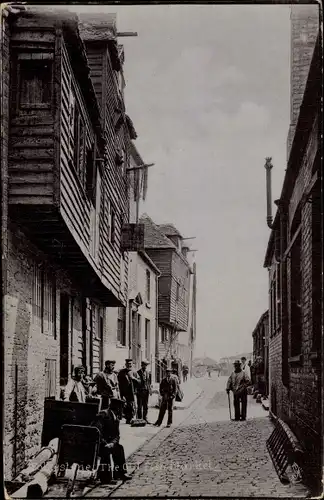 Ak Folkestone Kent South East England, The Old Fish Market