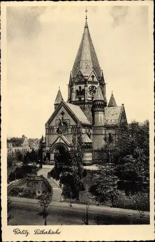 Ak Görlitz in der Lausitz, Lutherkirche