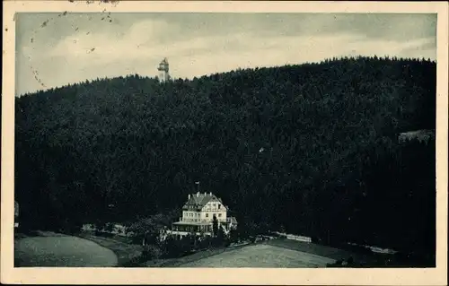 Ak Iserlohn im Märkischen Kreis, Franzosenhohl mit Danzturm