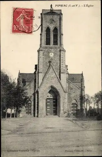 Ak Pipriac Ille et Vilaine, L'Eglise