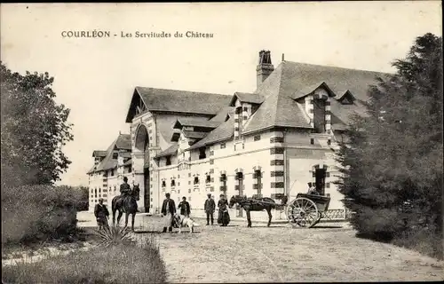 Ak Courleon Maine et Loire, Les Servitudes du Chateau