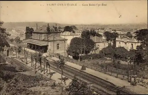 Ak Saint Cyr l'Ecole Yvelines, Gare Saint Cyr Etat
