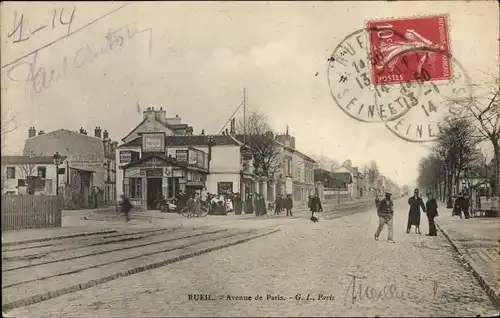 Ak Rueil Hauts-de-Seine, Avenue de Paris