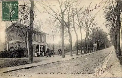 Ak Chatenay Hauts-de-Seine, Au repos de la butte rouge