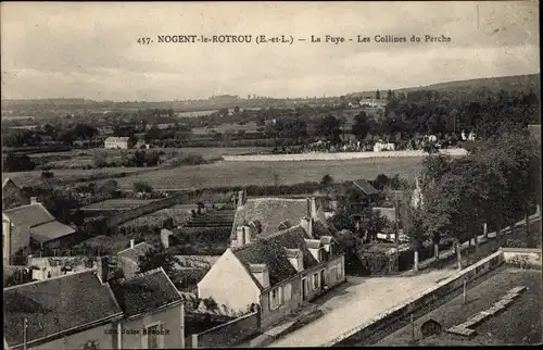 Ak Nogent le Rotrou Eure et Loir, Le Fuye, Les Collines du Perche