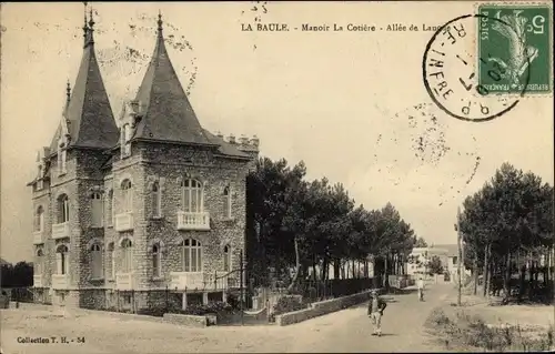 Ak La Baule Loire Atlantique, Manoir La Cotiere