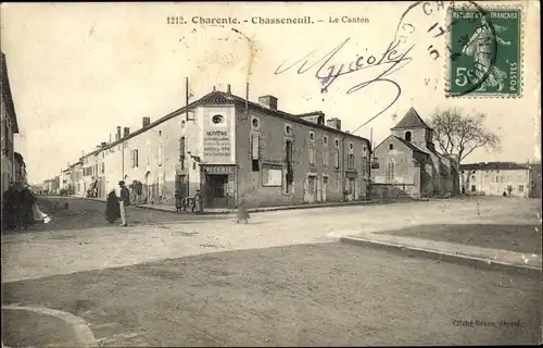 Ak Chasseneuil sur Bonnieure Charente, Le Canton