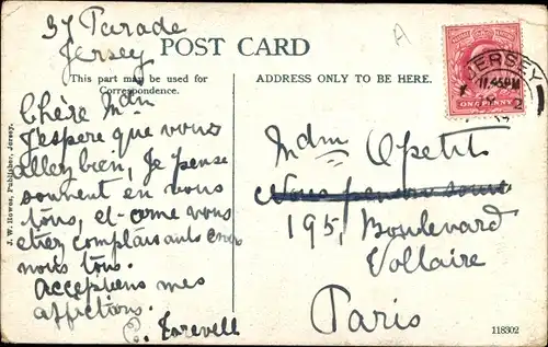 Ak Kanalinsel Jersey, Royal Parade with Don Monument