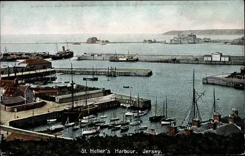 Ak Saint Helier Kanalinsel Jersey, The Harbour