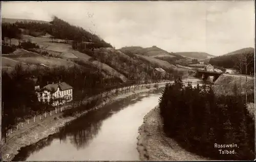 Ak Roßwein in Sachsen, Talbad