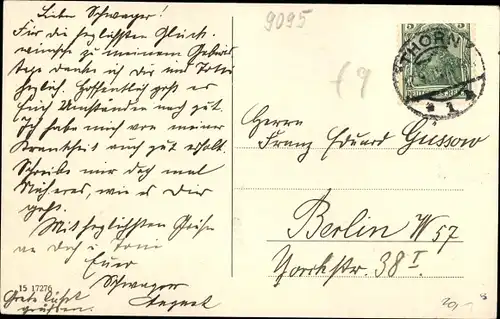 Ak Toruń Thorn Westpreußen, Brückentor