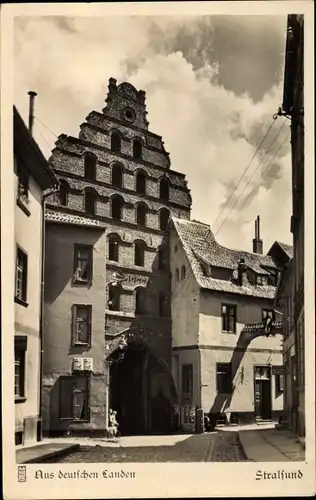 Ak Stralsund in Mecklenburg Vorpommern, Semlowertor