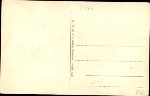 Ak Dresden Nordost Hosterwitz, Blick auf Keppmühle im Keppgrund, Fachwerkhaus