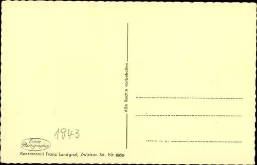 Ak Zwickau in Sachsen, Stadttheater