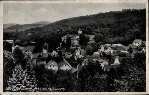 Ak Bad Liebenstein im Thüringer Wald, Blick vom Aschenberg