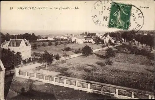 Ak Saint Cyr l'Ecole Yvelines, Vue generale