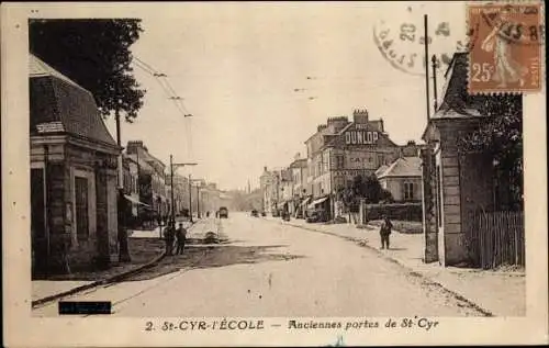 Ak Saint Cyr l'Ecole Yvelines, Anciennes portes