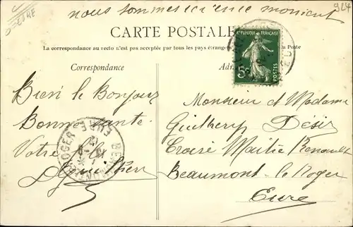 Ak Saint André de l'Eure Eure, L'Eglise