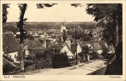 Ak Provins Seine et Marne, Panorama