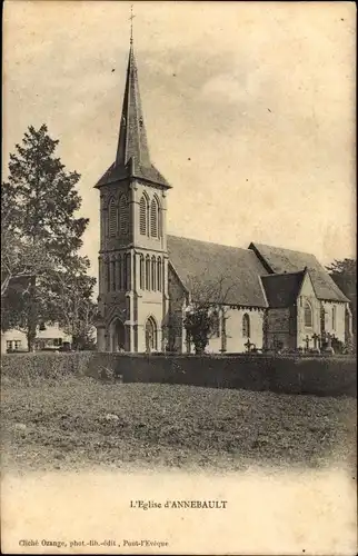 Ak Annebault Calvados, L'Eglise