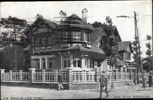 Ak La Baule Loire Atlantique, Une Villa Normande