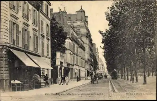 Ak Neuilly sur Seine Hauts de Seine, Avenue de Neuilly