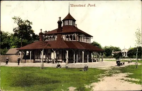 Ak Wanstead Redbridge Greater London, Park