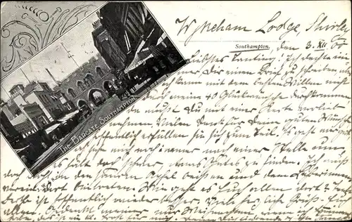 Ak Southampton South East England, The Bargate