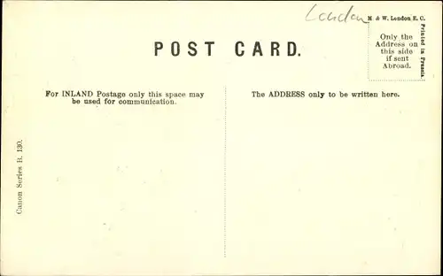 Ak Tooting Borough of Wandsworth London, Tooting Common from Church Lane
