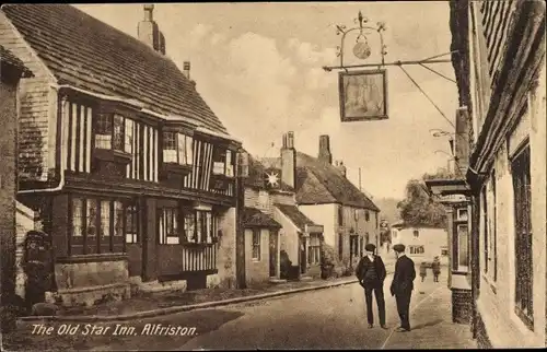 Ak Alfriston East Sussex South East England, The Old Star Inn