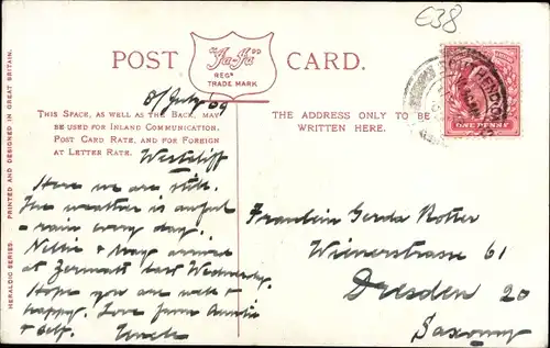 Wappen Ak Sudbury East England, St Gregory's Church from River