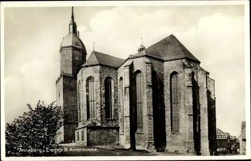 Ak Annaberg Buchholz im Erzgebirge, St. Annenkirche